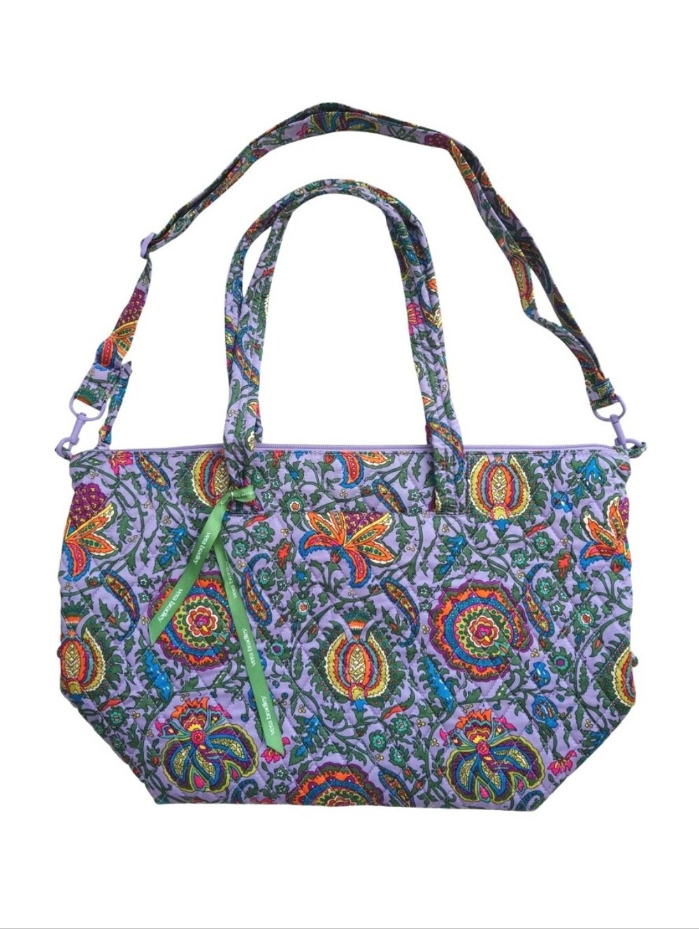 Vera Bradley Woodhill Shoulder Bag Tote Marrakesh Premium Quilted Cotton New